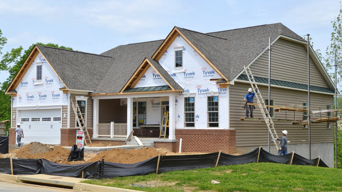 Atlanta home construction with durable siding selected to withstand heat, humidity, and long-term exterior wear.