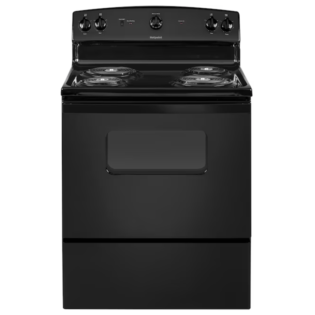 Hotpoint - 30-in 5 Cu. Ft. 4 Elements Electric Range