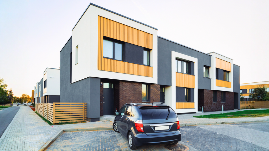 Modern European residential property illustrates planning a scouting trip for buyers comparing homes and neighborhoods.