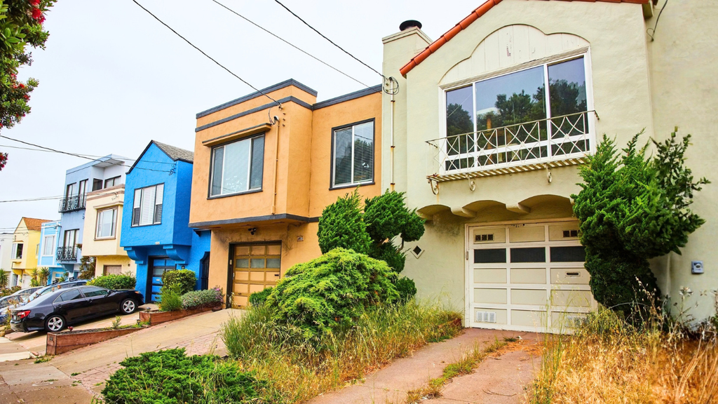 Distressed rental property exterior helps investors evaluate whether to repair, rent, or sell inherited real estate.