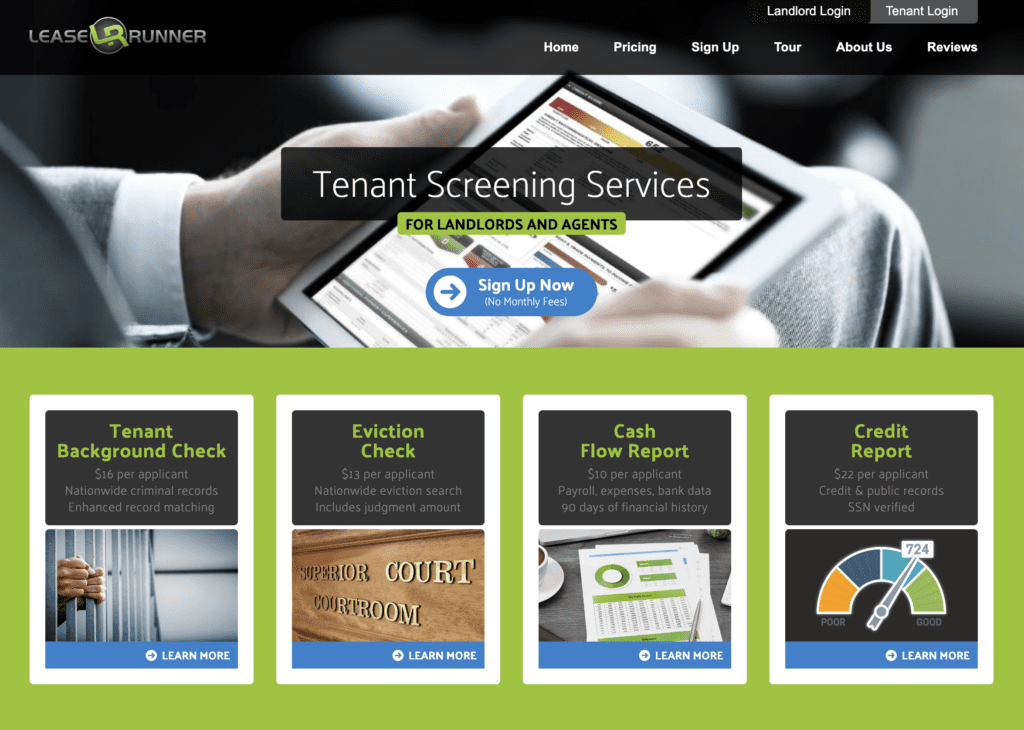 LeaseRunner Products & Services