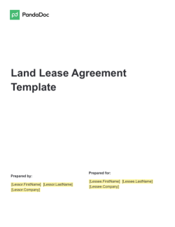 PandaDoc Land Lease Agreement