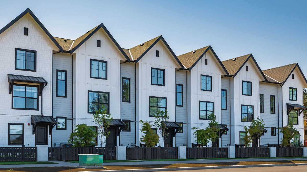 Row of Rental Houses