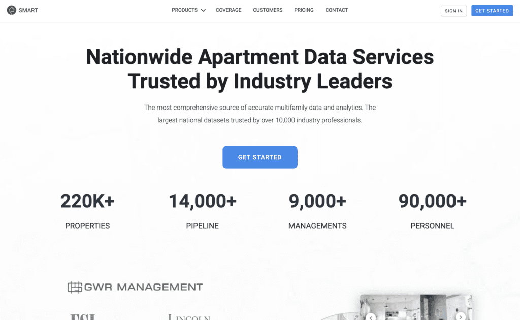 SMART Apartment Data Products & Services