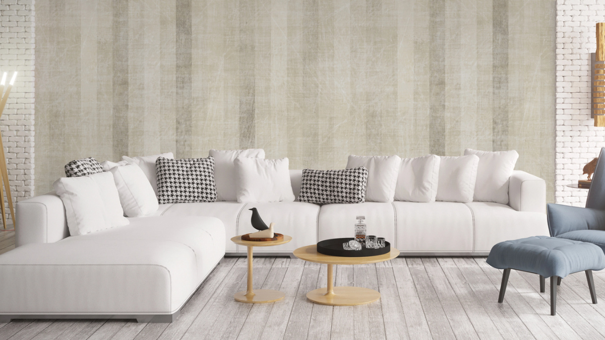Smart wall updates with textured accent wall improve residential living room style, comfort, and appeal.