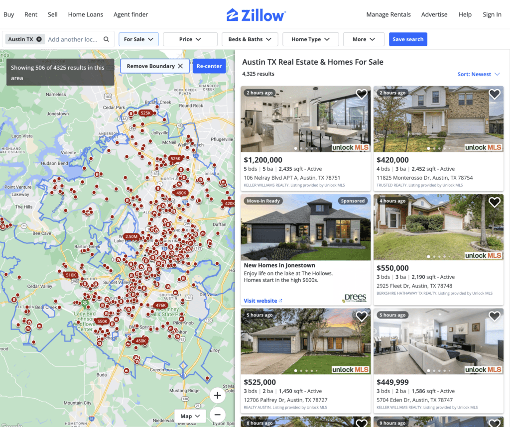 Zillow Products & Services